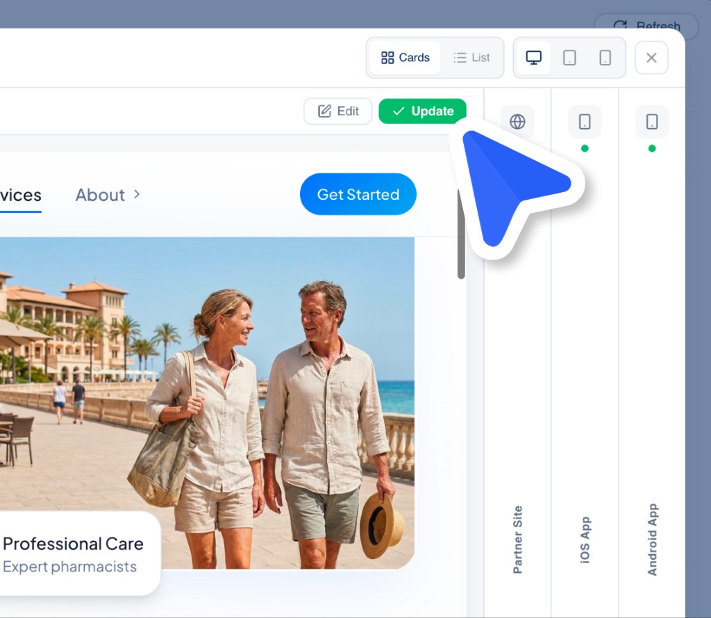 Building a Portal to Simplify Pharmacy Website Management